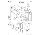 Whirlpool GI15NFLTS2 cabinet liner and door parts diagram