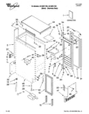 Cabinet liner and door parts