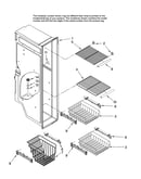 Freezer liner parts