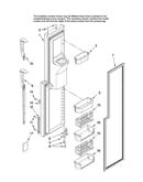 Freezer door parts
