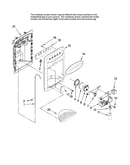 Dispenser front parts