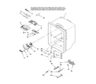 KitchenAid KBLS20EVMS00 refrigerator liner parts diagram