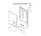 KitchenAid KBLS20EVMS00 refrigerator door parts diagram