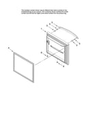 Freezer door parts