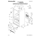 KitchenAid KBLS22KVSS00 cabinet parts diagram