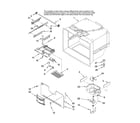 KitchenAid KBLS22KVSS00 freezer liner parts diagram