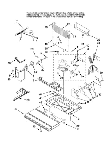 Unit parts, optional parts (not included)