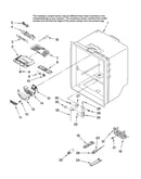 Refrigerator liner parts