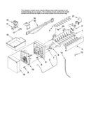 Icemaker parts, optional parts (not included)