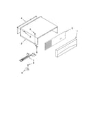 Top grille and unit cover parts