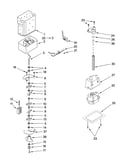 Motor and ice container parts