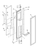 Freezer door parts