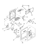 Dispenser front parts
