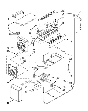 Icemaker parts