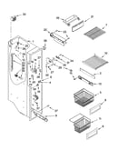 Freezer liner parts