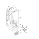 KitchenAid KSRK25FVBT01 refrigerator liner parts diagram