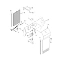 KitchenAid KSRK25FVBT01 air flow parts diagram