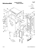 Cabinet liner and door parts