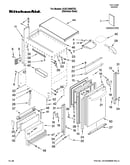 Cabinet liner and door parts