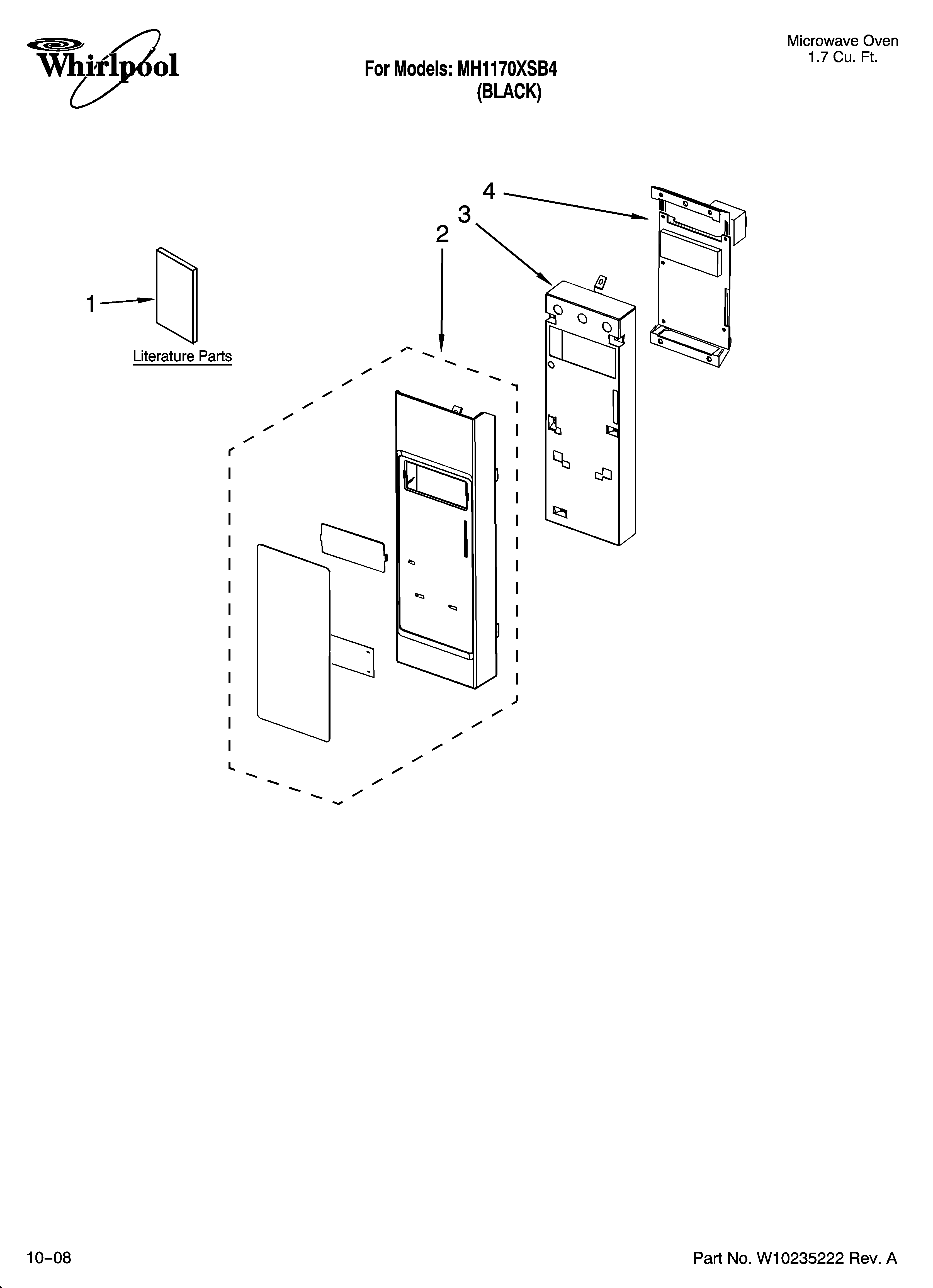 Control panel parts