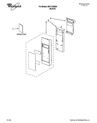 Control panel parts