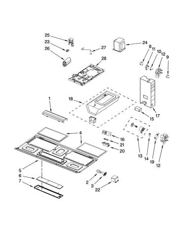 Interior and ventilation parts