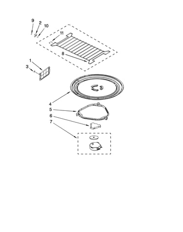 Turntable parts