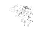 Whirlpool MH1170XST3 air flow parts diagram