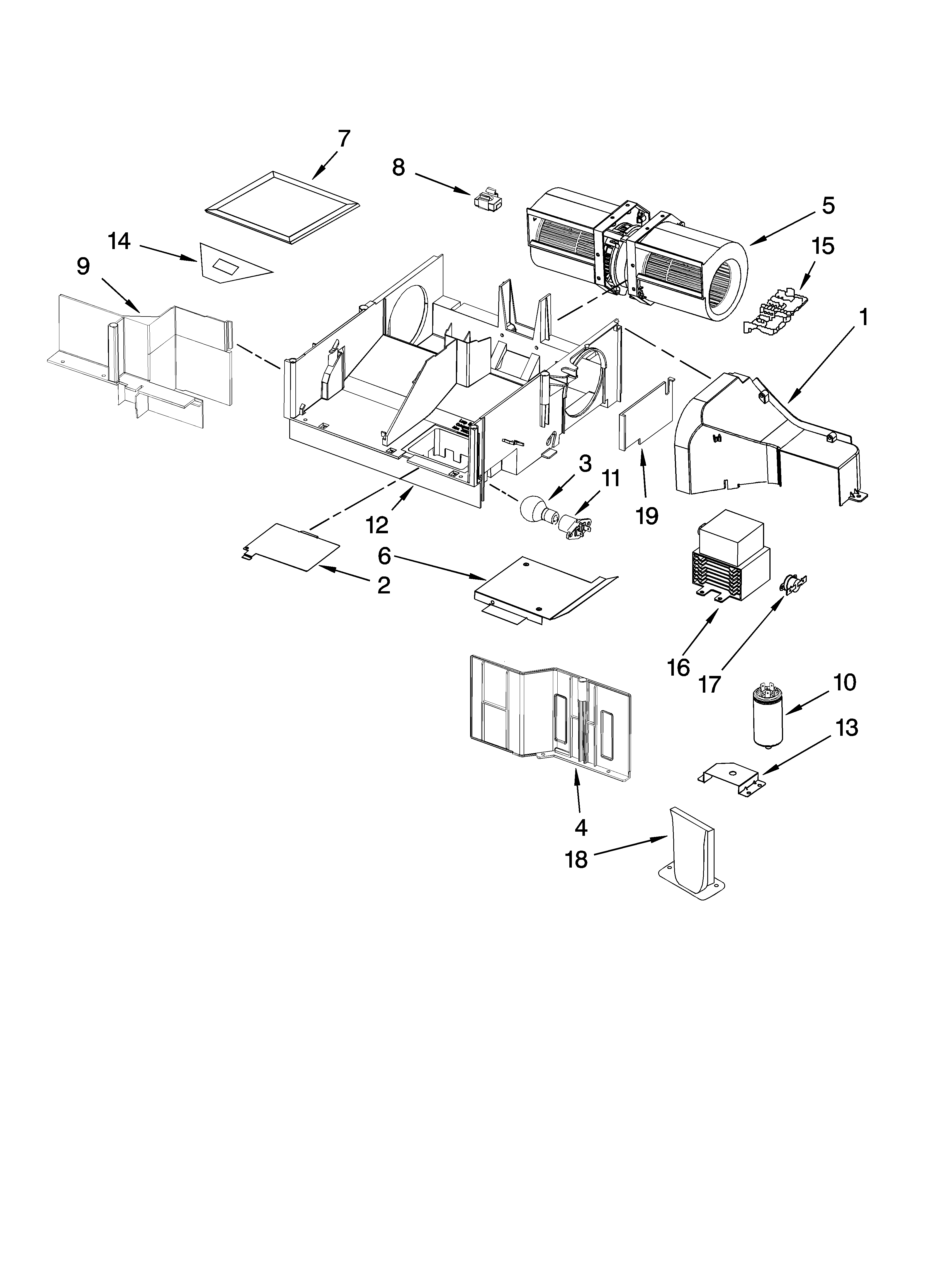 Air flow parts