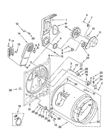 Bulkhead parts, optional parts (not included)