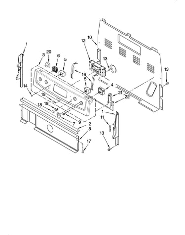 Control panel parts