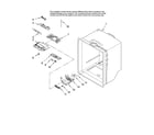Amana ABB2222FED10 refrigerator liner parts diagram
