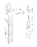 Motor and ice container parts