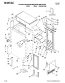 Cabinet liner and door parts