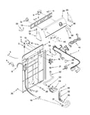 Controls and rear panel parts