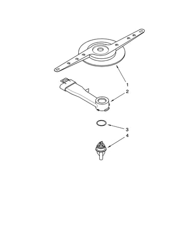 Lower washarm parts, optional parts (not included)