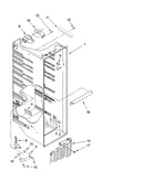 Refrigerator liner parts