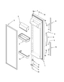 Refrigerator door parts