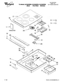Cooktop parts, optional parts (not included)