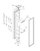 Freezer door parts