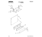 Ikea IUD9500VX0 door and panel parts diagram