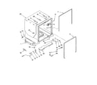 Ikea IUD9500VX0 tub and frame parts diagram
