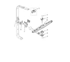 Ikea IUD9500VX0 upper wash and rinse parts diagram