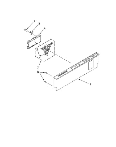 Control panel parts