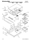 Cooktop parts, optional parts (not included)