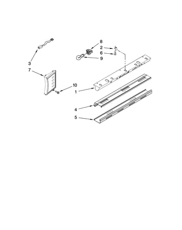 Control panel parts