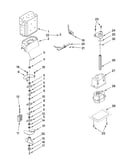 Motor and ice container parts