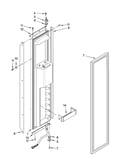 Freezer door parts