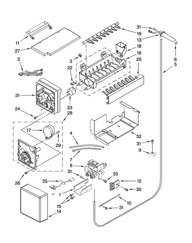 Icemaker parts