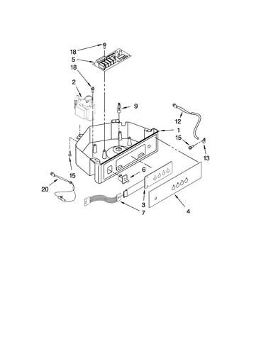 Control panel parts